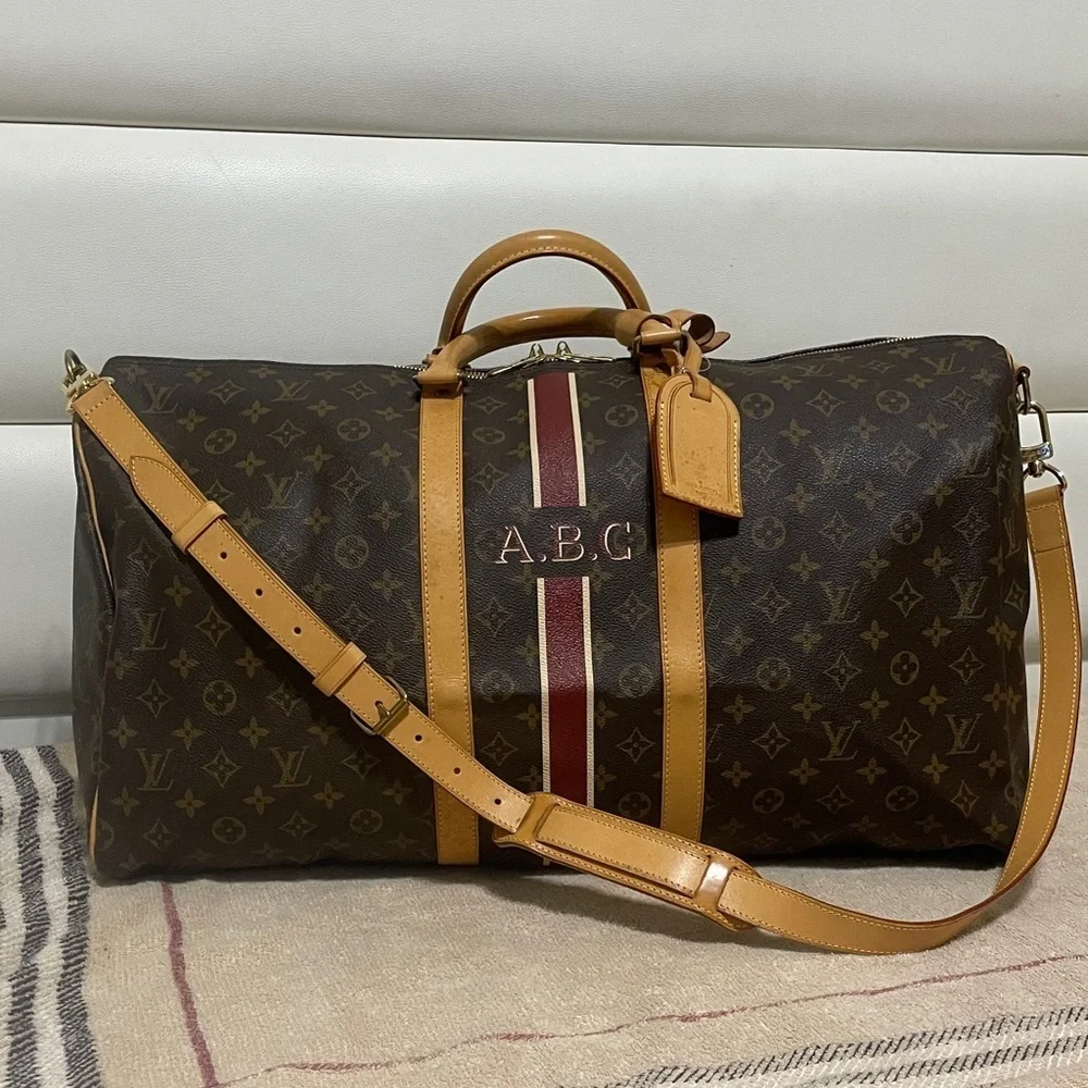 Louis Vuitton Monogram Keepall Bandouliere 55